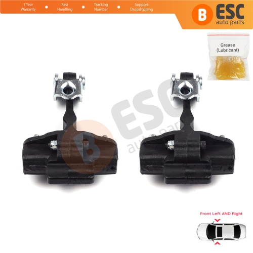 2 Pieces Front Door Hinge Stop Check Strap Limiter for Fiat Doblo 263 Citroen Nemo Peugeot Bipper Opel Combo D 9035AP 