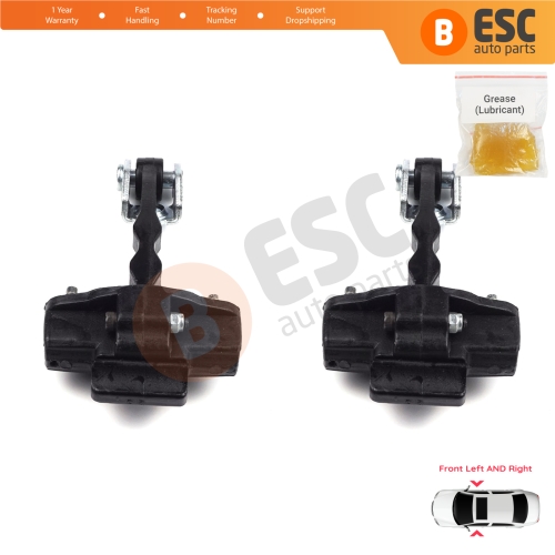 2 Pieces Front Door Hinge Stop Check Strap Limiter for Fiat Doblo 263 Citroen Nemo Peugeot Bipper Opel Combo D 9035AP 