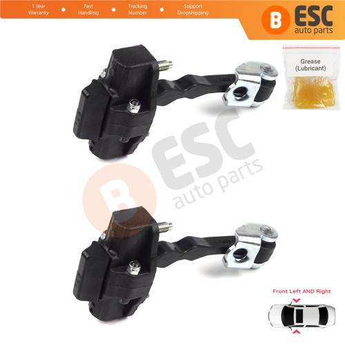 2 Pieces Front Door Hinge Stop Check Strap Limiter for Fiat Doblo 263 Citroen Nemo Peugeot Bipper Opel Combo D 9035AP 