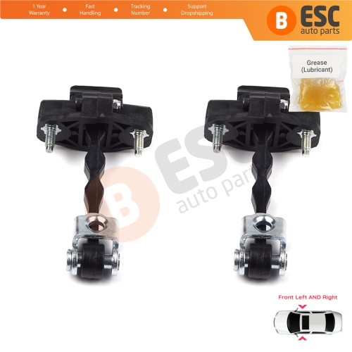 2 Pieces Front Door Hinge Stop Check Strap Limiter for Fiat Doblo 263 Citroen Nemo Peugeot Bipper Opel Combo D 9035AP 
