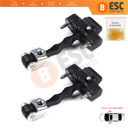 2 Pieces Front Door Hinge Stop Check Strap Limiter for Fiat Doblo 263 Citroen Nemo Peugeot Bipper Opel Combo D 9035AP 