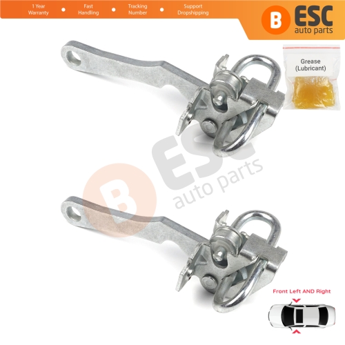 2 Pieces Front Door Hinge Stop Check Strap Limiter for Citroen Relay MK1 230 244 1994-2006 918179