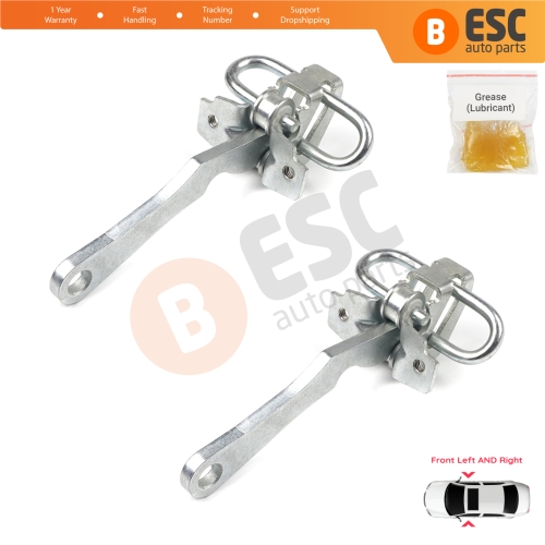 2 Pieces Front Door Hinge Stop Check Strap Limiter for Citroen Relay MK1 230 244 1994-2006 918179