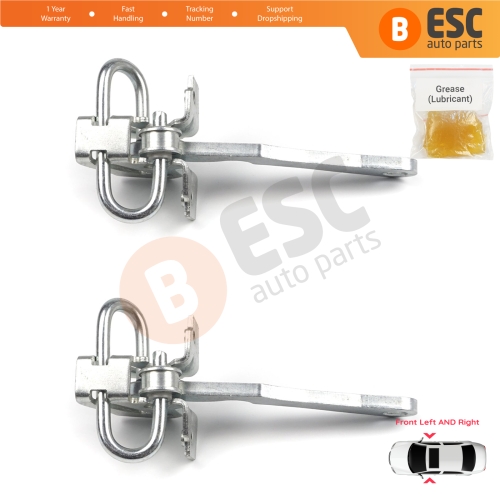 2 Pieces Front Door Hinge Stop Check Strap Limiter for Citroen Relay MK1 230 244 1994-2006 918179