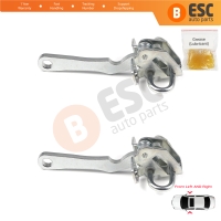 2 Pieces Front Door Hinge Stop Check Strap Limiter for Citroen Jumper MK1 230 244 1994-2006 918179