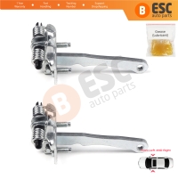 2 Pieces Front Door Hinge Stop Check Strap Limiter for Peugeot 306 1993-2002 918173