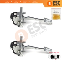 2 Pieces Rear Door Hinge Stop Check Strap Limiter for Peugeot 308 2007-2013 MK1 4/5 Door 9181N3