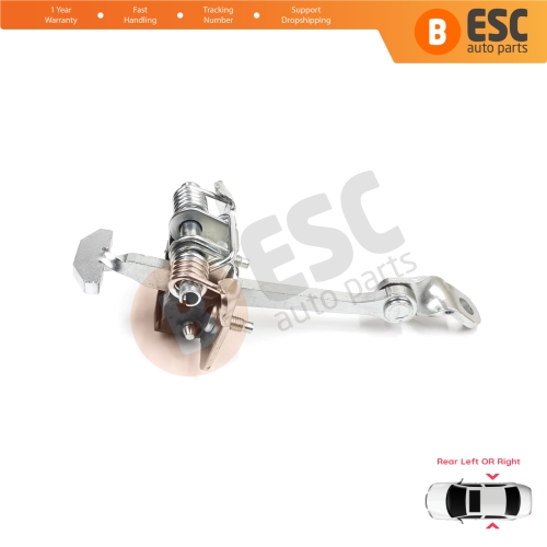 Rear Door Hinge Stop Check Strap Limiter 9181K0 for Peugeot 307 4/5-Door