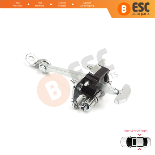 Rear Door Hinge Stop Check Strap Limiter 9181K0 for Peugeot 307 4/5-Door