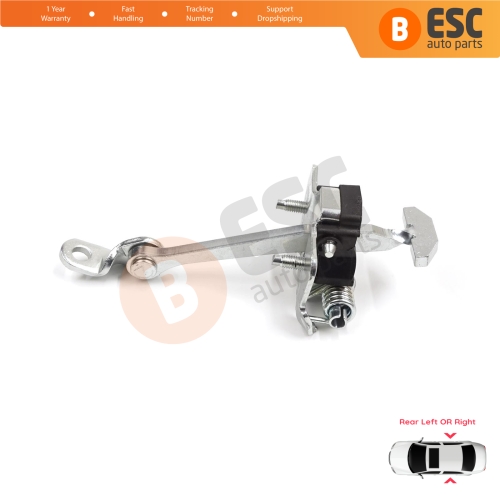 Rear Door Hinge Stop Check Strap Limiter 9181K0 for Peugeot 307 4/5-Door