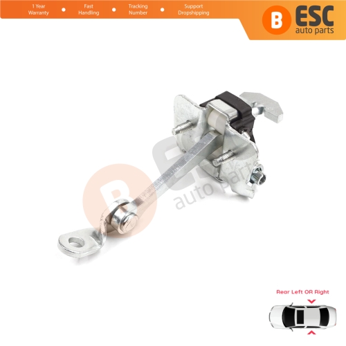 Rear Door Hinge Stop Check Strap Limiter 9181K0 for Peugeot 307 4/5-Door