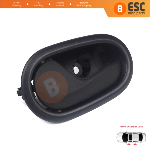 Interior Left Door Handle 806717698R for Renault Symbol 3 Dacia Sandero 2