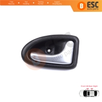 Inner Door Handle Right Chrome Color Rod Type for Renault Clio 2 Scenic Megane 1 Trafic Master 2 Mascott Logan 1 Movano Vivaro A Interstar Primastar 1 Daily 7700434717
