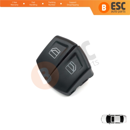 Main Driver Window Switch Button Cover Set For Mercedes Vito Viano Mixto W639 2003-2015 A6395451313