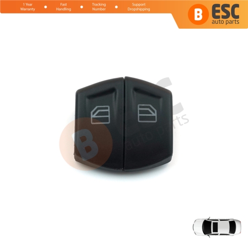 Main Driver Window Switch Button Cover Set For Mercedes Vito Viano Mixto W639 2003-2015 A6395451313