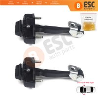 2 Pieces Front Door Hinge Stop Check Strap Limiter for Fiat Tipo 356 357 Egea 2015-On 51983934 