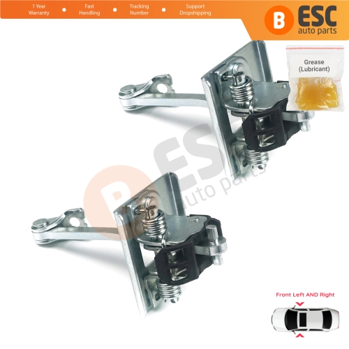 2 Pieces Front Door Hinge Stop Check Strap Limiter for Citroen C4 MK2 NC 2010-2020 DS4 MK1 NX 9181R1