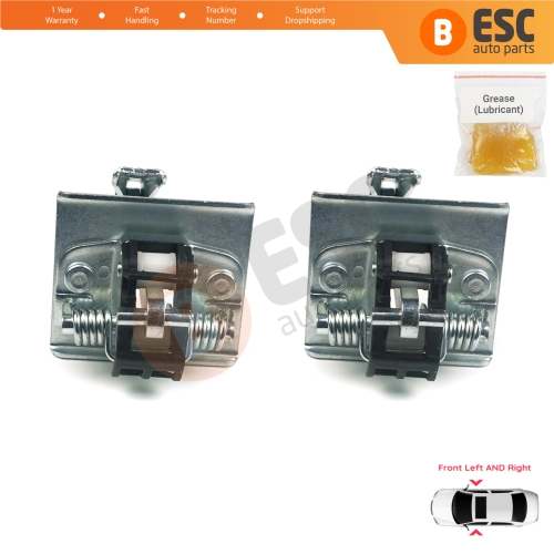 2 Pieces Front Door Hinge Stop Check Strap Limiter for Citroen C4 MK2 NC 2010-2020 DS4 MK1 NX 9181R1