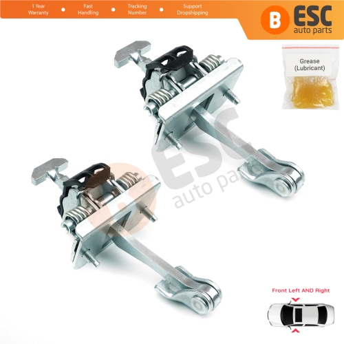 2 Pieces Front Door Hinge Stop Check Strap Limiter for Citroen C4 Picasso Grand Picasso MK1 2006-2013 9181K3