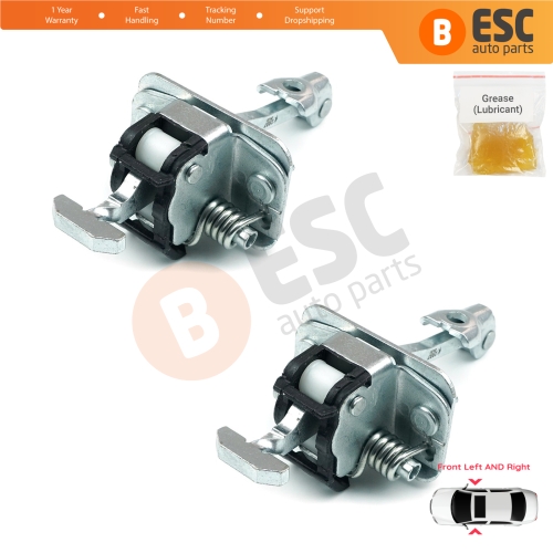 2 Pieces Front Door Hinge Stop Check Strap Limiter for Citroen C4 Picasso Grand Picasso MK1 2006-2013 9181K3