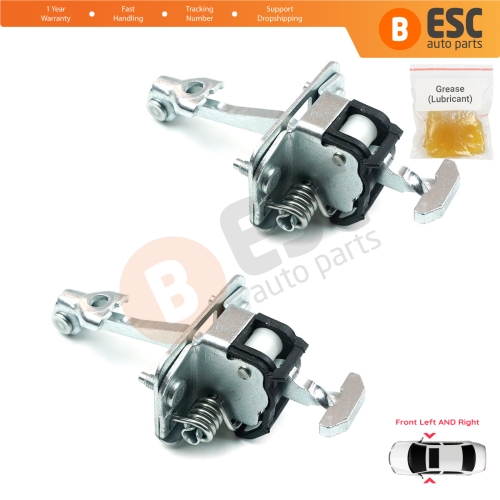 2 Pieces Front Door Hinge Stop Check Strap Limiter for Citroen C4 Picasso Grand Picasso MK1 2006-2013 9181K3