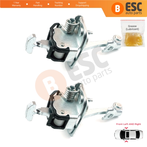 2 Pieces Front Door Hinge Stop Check Strap Limiter for Citroen C4 Picasso Grand Picasso MK1 2006-2013 9181K3