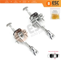 2 Pieces Rear Door Hinge Stop Check Strap Limiter for Citroen C4 Picasso MK1 Grand 2006-2013 9181K4