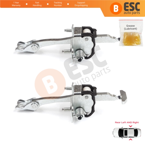 2 Pieces Rear Door Hinge Stop Check Strap Limiter for Citroen C4 Picasso MK1 Grand 2006-2013 9181K4