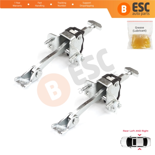 2 Pieces Rear Door Hinge Stop Check Strap Limiter for Citroen C4 Picasso MK1 Grand 2006-2013 9181K4