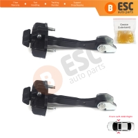 2 Pieces Front Door Hinge Stop Check Strap Limiter 50509843 for Alfa Romeo Giulietta 940 2010-2020