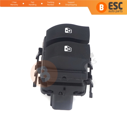 Front Left Right Window Control Switch 10 Pin for Renault Clio MK2 BB/CB 1998-2014 8200060045 