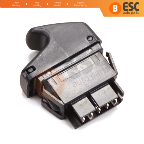 Window Lifter Single Switch 5-Pin Black Color for Renault Kangoo Scenic Megane Logan MK1 Clio Scenic MK2 7700838100