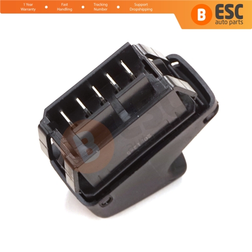 Window Lifter Single Switch 5-Pin Black Color for Renault Kangoo Scenic Megane Logan MK1 Clio Scenic MK2 7700838100