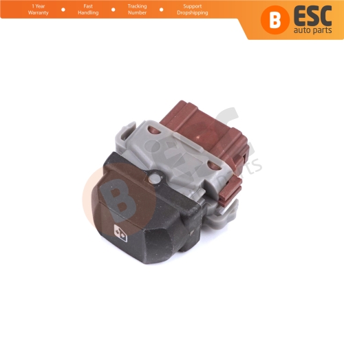 Passenger Window Control 6 Pin Switch 8200414961 for Renault Authentique models