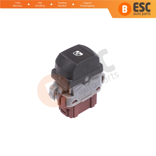 Passenger Window Control 6 Pin Switch 8200414961 for Renault Authentique models