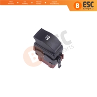 Front Passenger Window Control 6 Pin Switch 8200057321 for Renault Master Trafic Movano