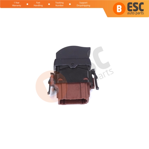 Front Passenger Window Control 6 Pin Switch 8200057321 for Renault Master Trafic Movano