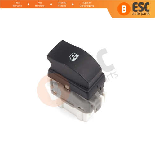 Rear Window Control 6 Pin Switch 8200315024 for Renault Megane Laguna 2 Espace 4