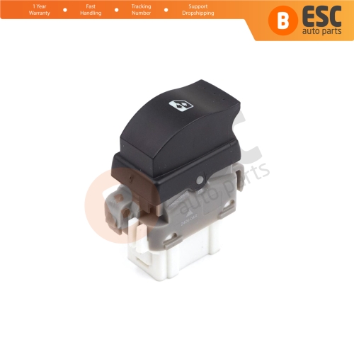 Rear Window Control 6 Pin Switch 8200315024 for Renault Megane Laguna 2 Espace 4
