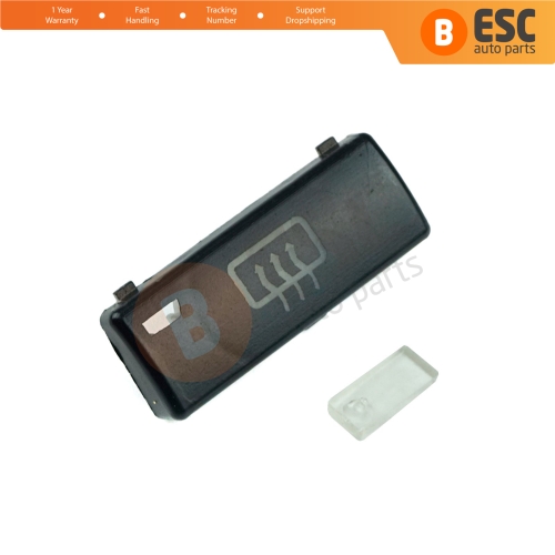 Air Conditioner Climate Control Switch Panel Rear Demister Button Cover for BMW X5 E53 2000-2006 5 Series E39 1996-2003 64116915812