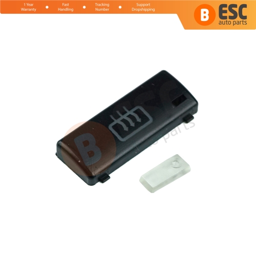 Air Conditioner Climate Control Switch Panel Rear Demister Button Cover for BMW X5 E53 2000-2006 5 Series E39 1996-2003 64116915812