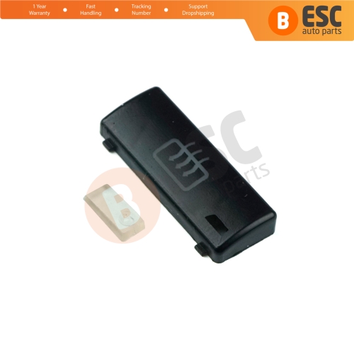 Air Conditioner Climate Control Switch Panel Rear Demister Button Cover for BMW X5 E53 2000-2006 5 Series E39 1996-2003 64116915812