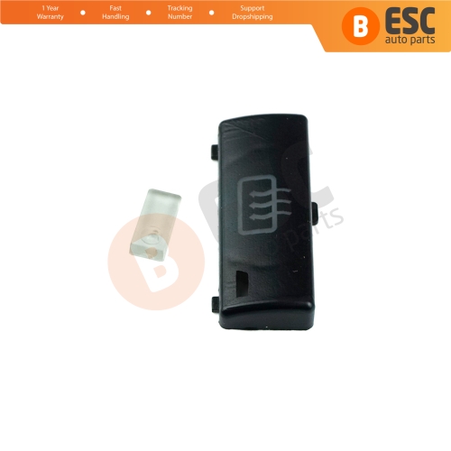 Air Conditioner Climate Control Switch Panel Rear Demister Button Cover for BMW X5 E53 2000-2006 5 Series E39 1996-2003 64116915812