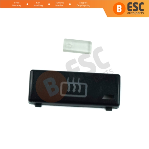 Air Conditioner Climate Control Switch Panel Rear Demister Button Cover for BMW X5 E53 2000-2006 5 Series E39 1996-2003 64116915812