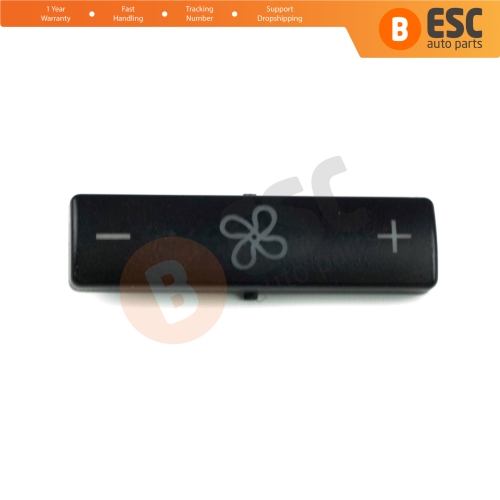 Air Conditioner Climate Control Switch Panel Fan Speed Button Cover for BMW X5 E53 2000-2006 5 Series E39 1996-2003 64116915812