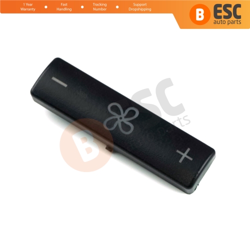 Air Conditioner Climate Control Switch Panel Fan Speed Button Cover for BMW X5 E53 2000-2006 5 Series E39 1996-2003 64116915812