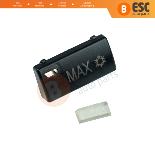1 Piece Air Conditioner Climate Control Switch Panel MAX Button Cover for BMW X5 E53 2000-2006 5 Series E39 1996-2003 64116915812