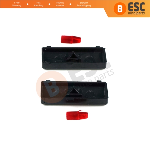 2 Pieces Air Conditioner Climate Control Switch Panel Temperature Up Button Covers for BMW X5 E53 2000-2006 5 Series E39 1996-2003 64116915812