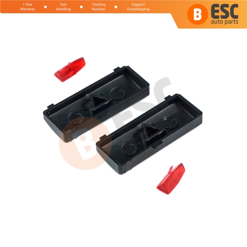 2 Pieces Air Conditioner Climate Control Switch Panel Temperature Up Button Covers for BMW X5 E53 2000-2006 5 Series E39 1996-2003 64116915812