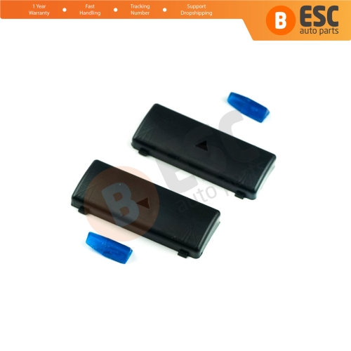 Air Conditioner Climate Control Switch Panel Temperature Down Button Covers for BMW X5 E53 2000-2006 5 Series E39 1996-2003 64116915812